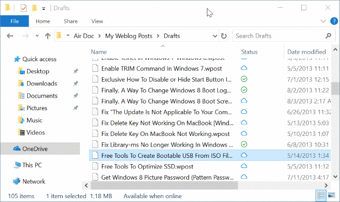 OneDrive 按需文件(Files On-Demand)功能详解-第2张图片-致知笔记 OneDrive 按需文件(Files On-Demand)功能详解-第2张图片-致知笔记