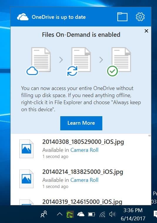 OneDrive 按需文件(Files On-Demand)功能详解-第3张图片-致知笔记 OneDrive 按需文件(Files On-Demand)功能详解-第3张图片-致知笔记