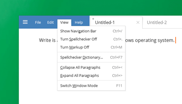Write:一款简洁优雅的 Windows 文本编辑器-第2张图片-致知笔记 Write:一款简洁优雅的 Windows 文本编辑器-第2张图片-致知笔记