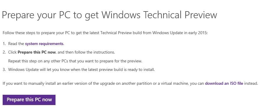 微软发布准备工具:让Win7/8.1电脑通过Windows更新升级到Win10预览版-第2张图片-致知笔记 微软发布准备工具:让Win7/8.1电脑通过Windows更新升级到Win10预览版-第2张图片-致知笔记