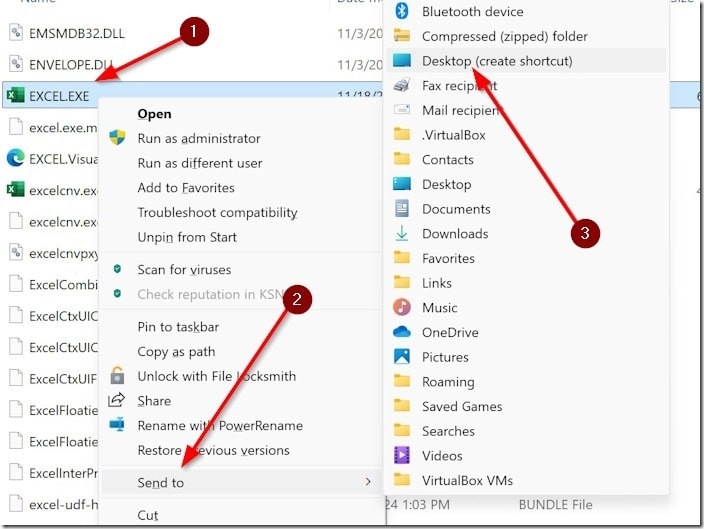 在Windows 11桌面创建Excel快捷方式图标的两种方法-第6张图片-致知笔记 在Windows 11桌面创建Excel快捷方式图标的两种方法-第6张图片-致知笔记