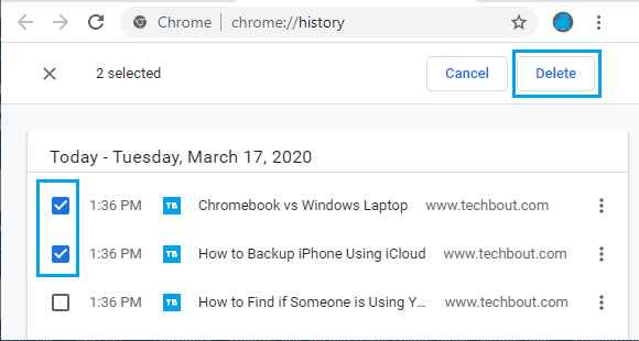 如何清除谷歌Chrome浏览器的上网历史记录-第4张图片-致知笔记